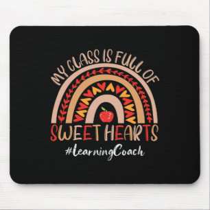 Learning Coach Meine Klasse Ist Voller Süßer Herze Mousepad