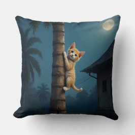 Learning to Climb – Cute Cat Moment Kissen