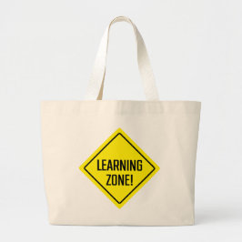 Learning Zone! Jumbo Tote Bag Stoffbeutel
