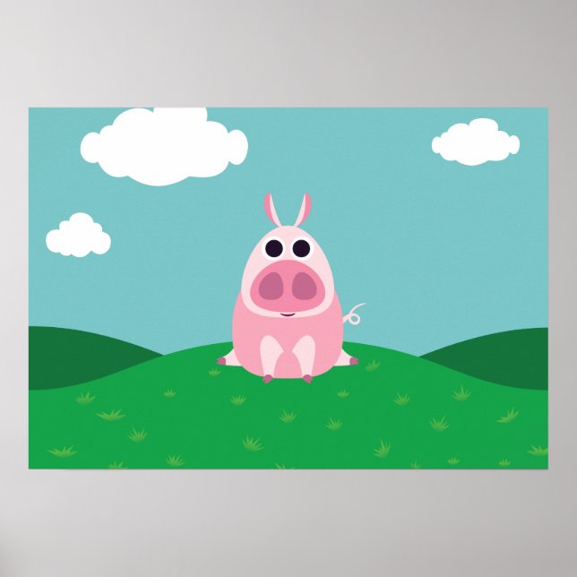Leary the Pig Poster (Vorne)
