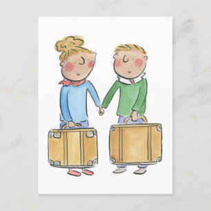 Leather Anniversary Postkarte