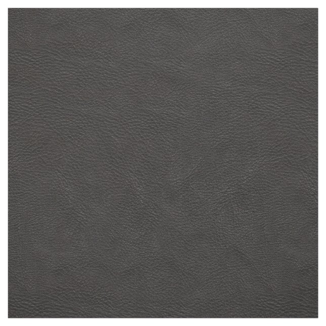 Leather aus schwarzem Imitat Stoff (Muster)