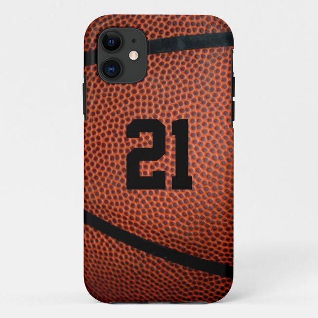 Leather Basketball Handy Case (Rückseite)