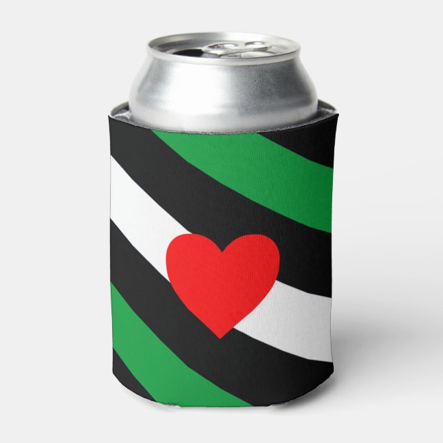 Leather Boi Pride Flag Dosenkühler (Kanne Vorderseite)