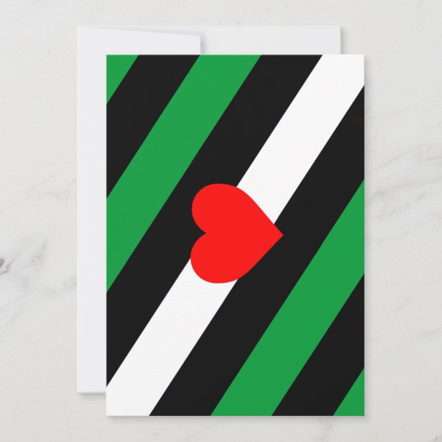 Leather Boi Pride Flag Feiertagskarte (Vorderseite)