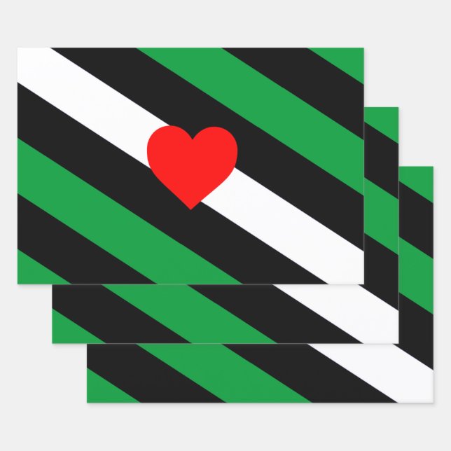 Leather Boi Pride Flag Geschenkpapier Set (Set)