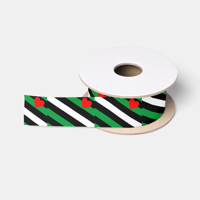 Leather Boi Pride Flag Satinband (Spule)