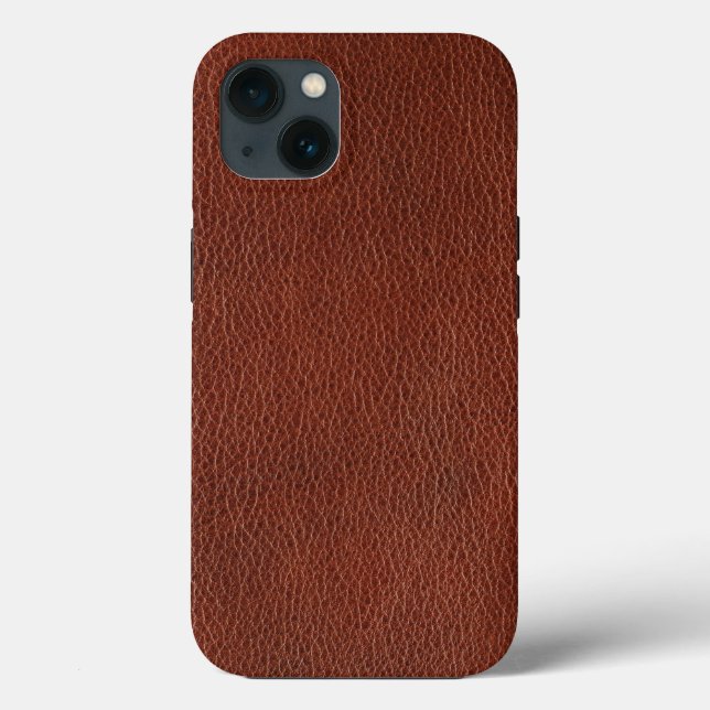 Leather Case-Mate Tough Apple iPhone 13 Fall Hülle (Rückseite)