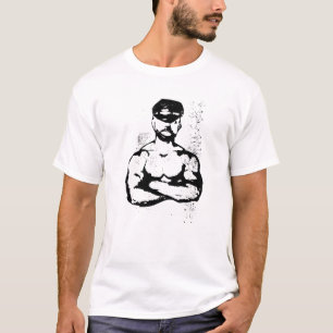 Leather Daddy Gay Pride erschüttert Grafik T-Shirt