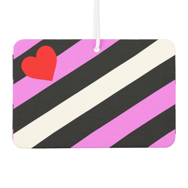 Leather Girl Pride Flag Autolufterfrischer (Vorderseite)