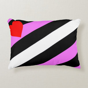 Leather Girl Pride Flag Dekokissen