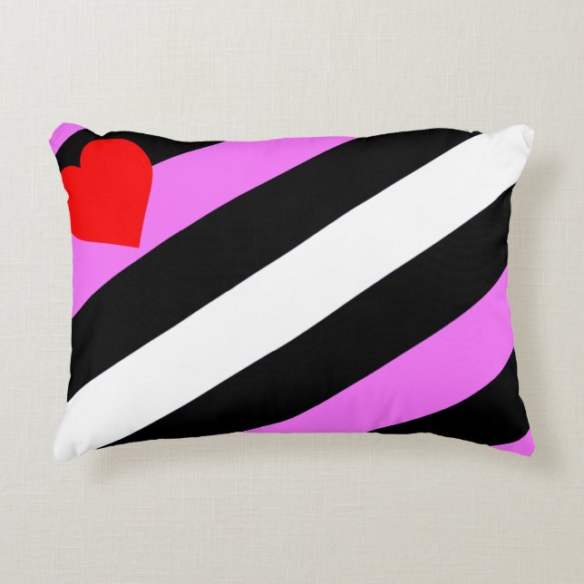 Leather Girl Pride Flag Dekokissen (Vorderseite)