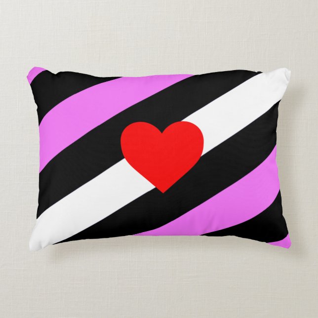 Leather Girl Pride Flag Dekokissen (Vorderseite)