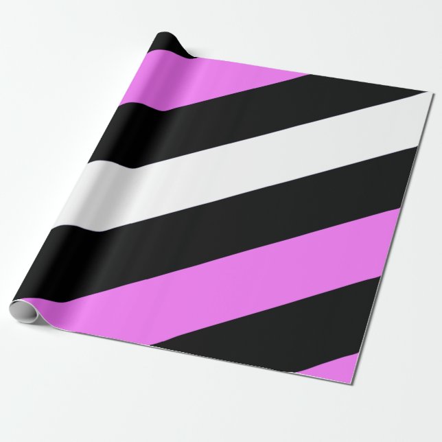 Leather Girl Pride Flag Geschenkpapier (Ungerollt)