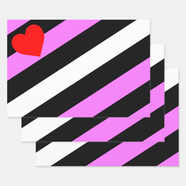Leather Girl Pride Flag Geschenkpapier Set (Set)
