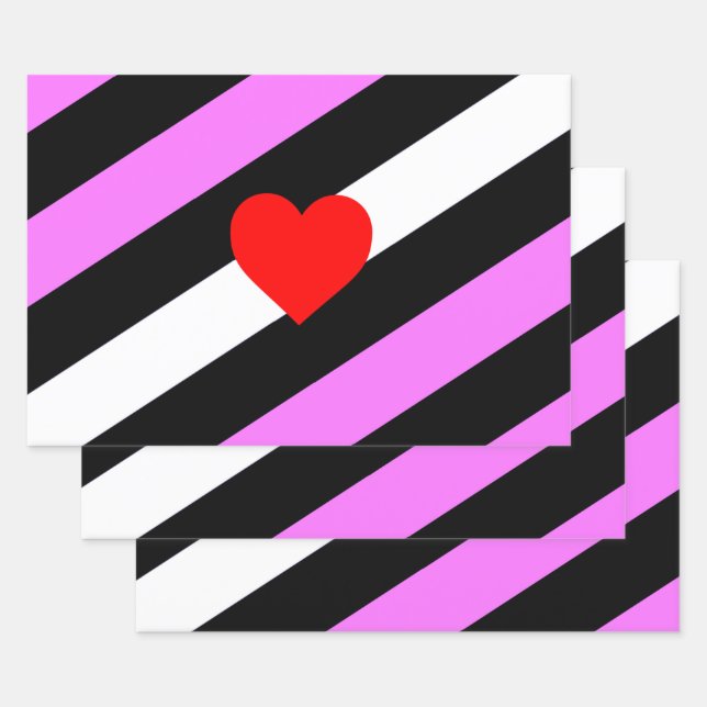 Leather Girl Pride Flag Geschenkpapier Set (Set)