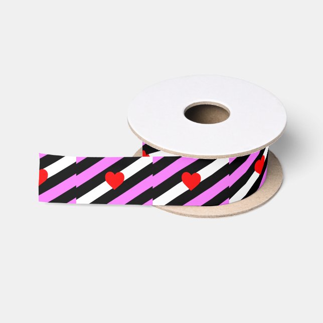 Leather Girl Pride Flag Satinband (Spule)