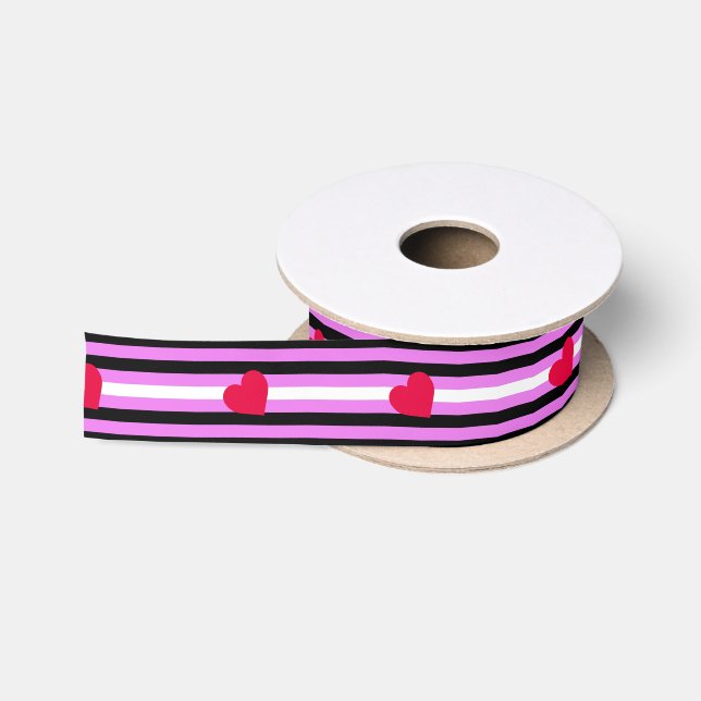 Leather Girl Pride Flag Satinband (Spule)