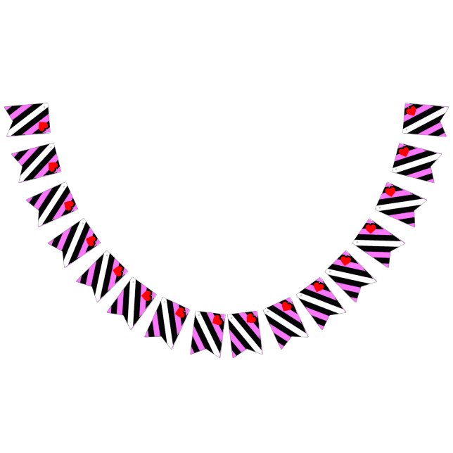 Leather Girl Pride Flag Wimpelkette (Alle)