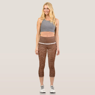Leather High Waisted Capris High Waisted Capris