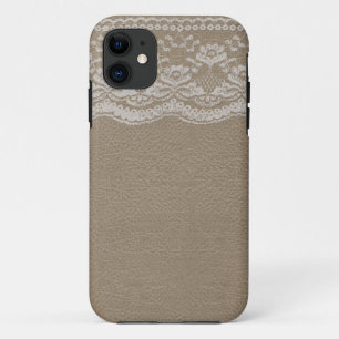 Leather & Lace Wedding Case-Mate iPhone Hülle