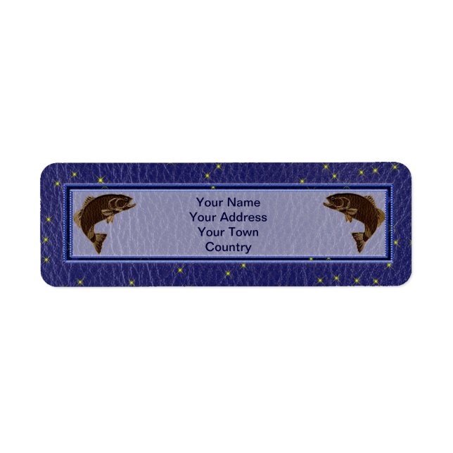 Leather-Look Indianerlachs (Vorne)