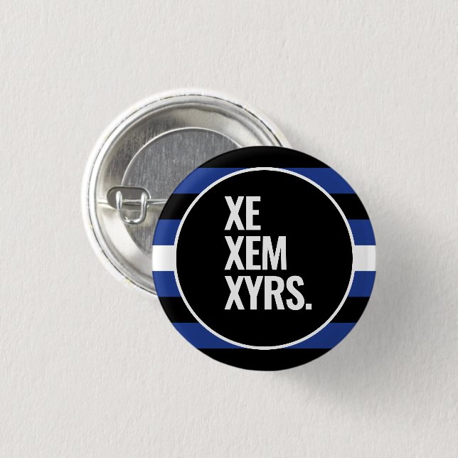 Leather Pride Button (Vorne & Hinten)