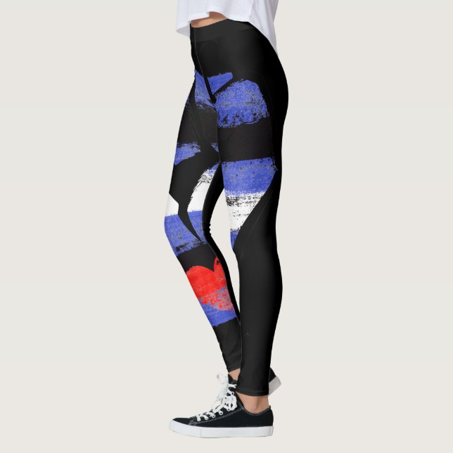 Leather Pride Fist Leggings (Links)