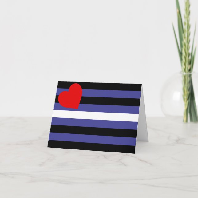 Leather Pride Flag Feiertagskarte (Vorderseite)