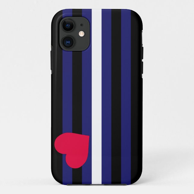 Leather Pride Flag iPhone 5 Fall Case-Mate iPhone Hülle (Rückseite)