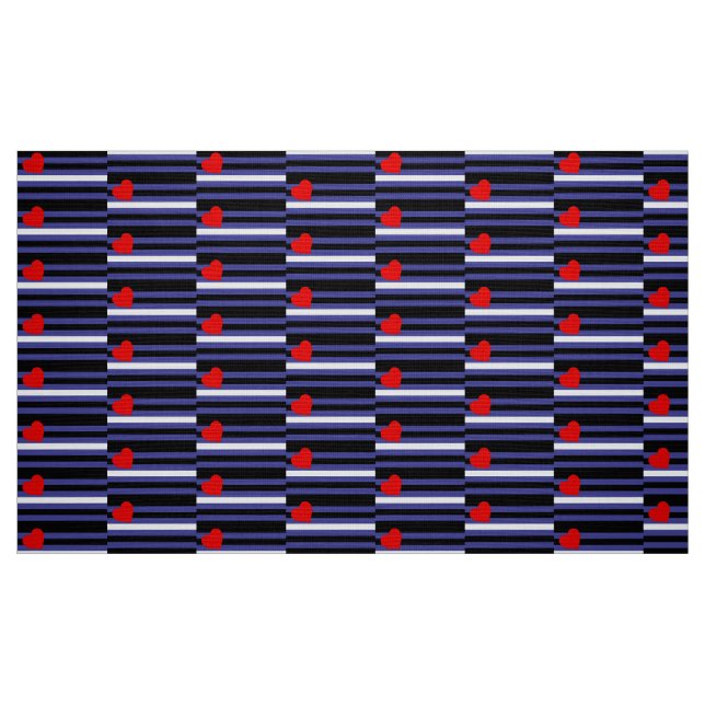 Leather Pride Flag Stoff (Fat Quarter (45,7 x 55,9 cm))