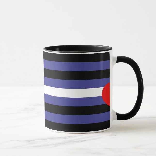 Leather Pride Flag Tasse (Rechts)