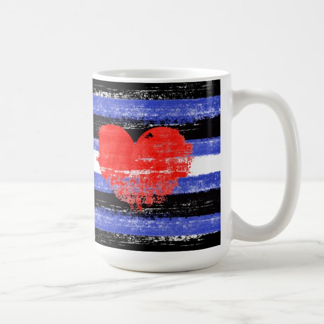 Leather Pride Paint Kaffeetasse (Rechts)