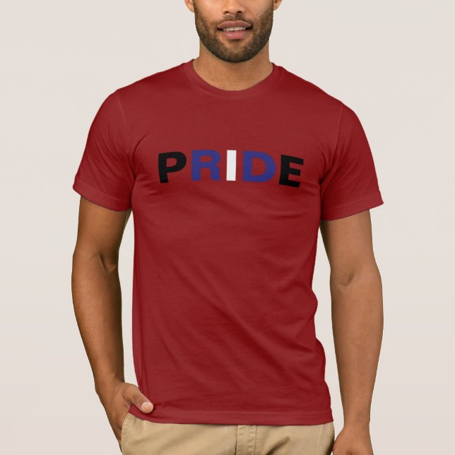 Leather PRIDE T-Shirt (Vorderseite)