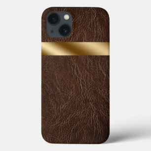 Leather Print iPhone 13 Fall Case-Mate iPhone Hülle