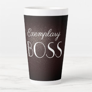 Leather Red Tasse
