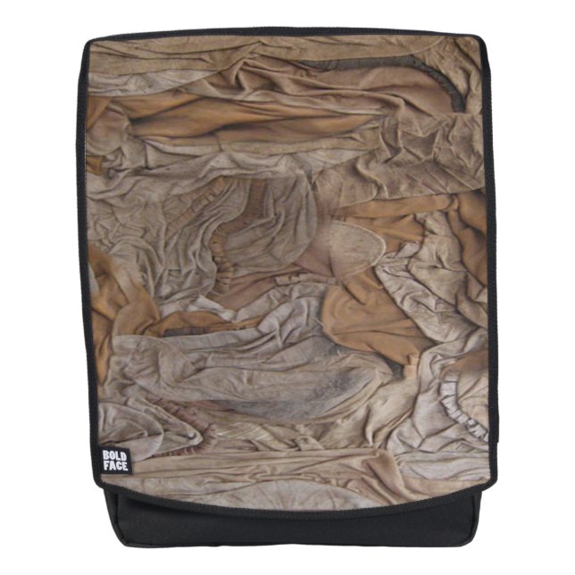 Leather Wildleder-Lehre Rucksack (Vorderseite)