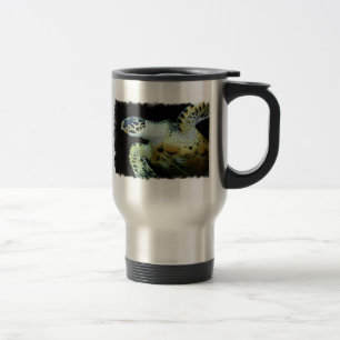 Leatherback-Seeschildkröte-rostfreie Reise-Tasse Reisebecher