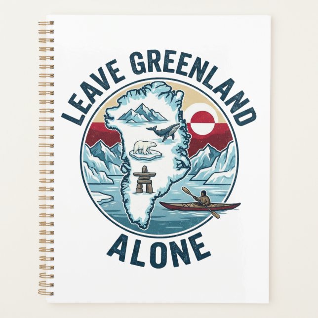 Leave Greenland Alone Planer (Vorderseite)