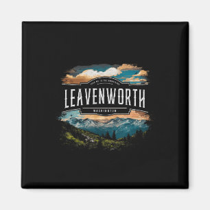 Leavenworth Berge Washington Wandern Outdoor V Magnet