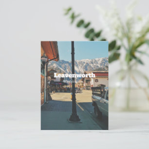 Leavenworth - Washington Feiertagspostkarte