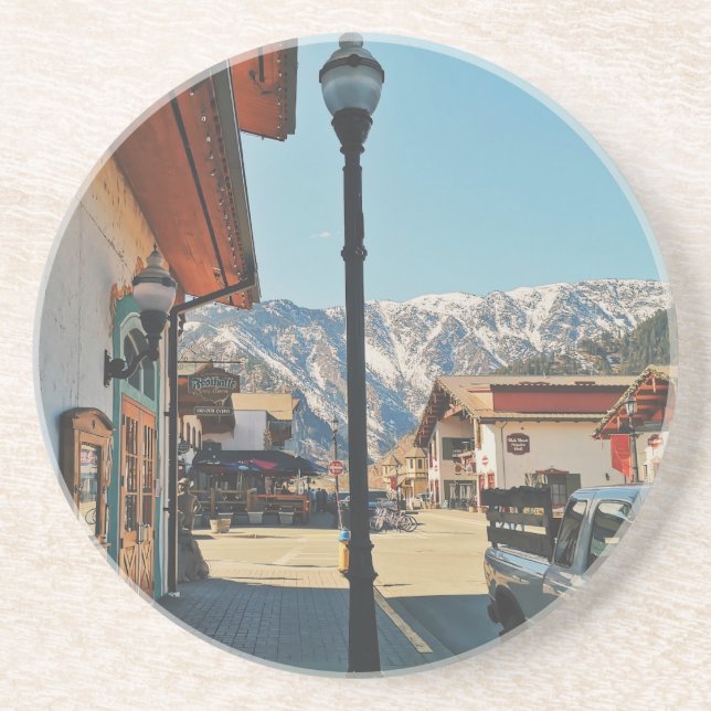 Leavenworth - Washington  Getränkeuntersetzer (Vorne)