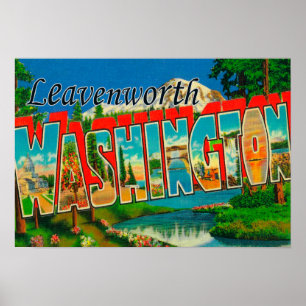 Leavenworth, Washington - Große Briefszenen Poster
