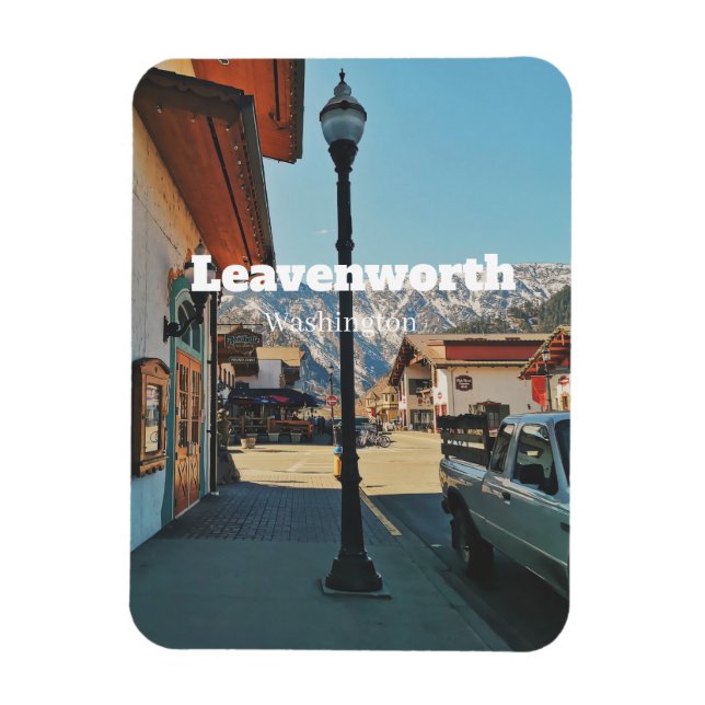 Leavenworth - Washington  Magnet (Vertikal)