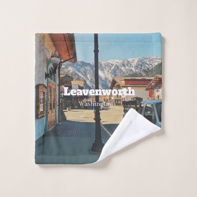 Leavenworth - Washington  Waschlappen (Waschlappen)
