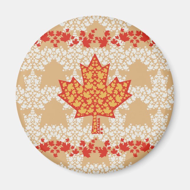 LEAVES ON LEAVES (CANADA FLAG) BY MASANSER MAGNET (Vorne)
