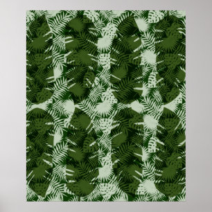 Leaves Patana Banana Design Poster