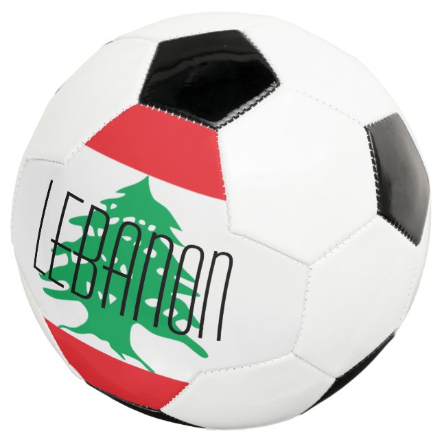 lebanon fußball (Dreiviertel)
