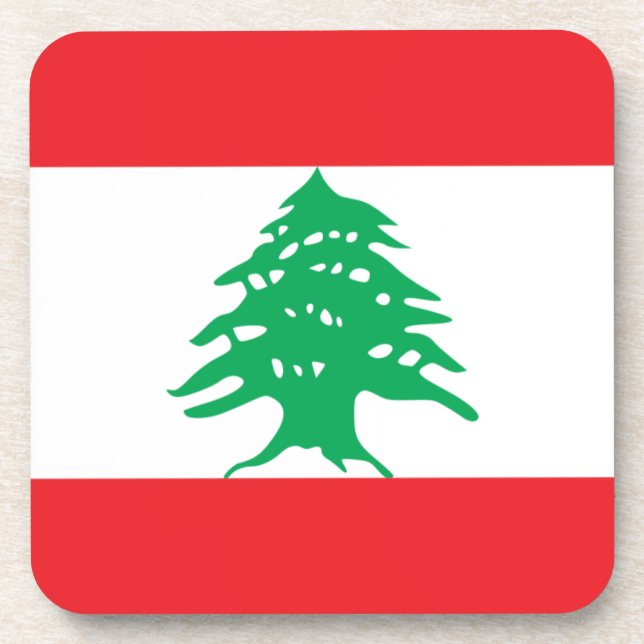 lebanon getränkeuntersetzer (Vorderseite)