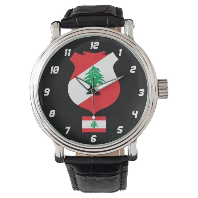Lebanon* Gewohnheits-Armbanduhr Armbanduhr (Vorderseite)